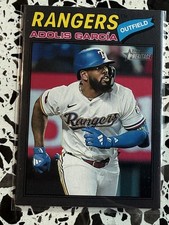 2026 Topps Heritage - Adolis Garcia #384 Dark Gray Border