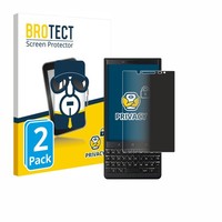 2X Blickschutz Folie FüR Blackberry Key2 (Dual Sim) Displayschutz Privacy