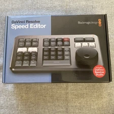 Blackmagic Design DaVinci Resolve Speed Editor DV/RES/BBPNLMLEKA No Software New