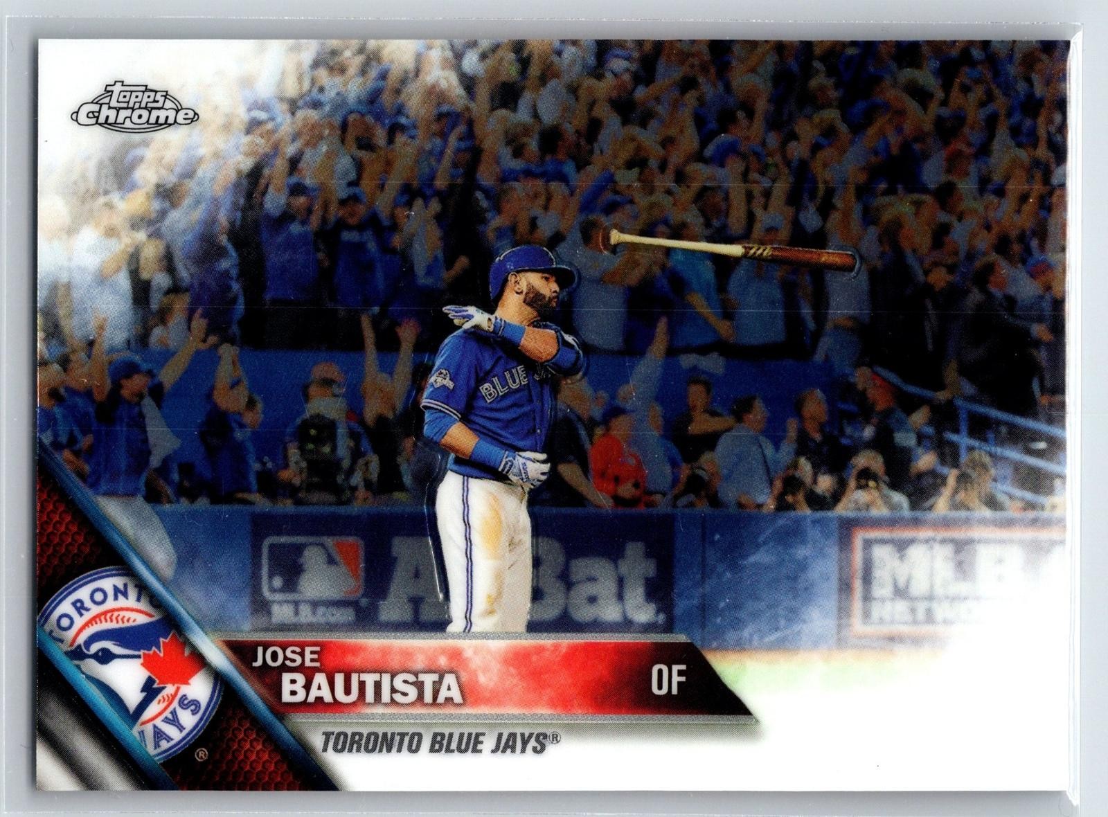 2016 Topps Chrome #191 Jose Bautista