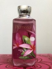 Bath  Body Works PLUMERIA ORIGINALS Shower Gel 10 oz RARE Retired SEALED