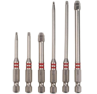 6-Piece Screwdriver,Featuring magnetic hexagonal shanks pagoda-shaped internal
