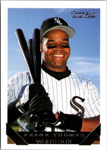 Frank Thomas #150 1993 Topps Gold card