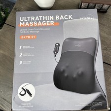 Back Massager, Rolling Up and Down Back Massager with Heat, 4D Kneading