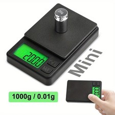 Digital Pocket Scale 0.01 Precision Jewelry Gold Silver Coin Gram 1000g x 0.01g