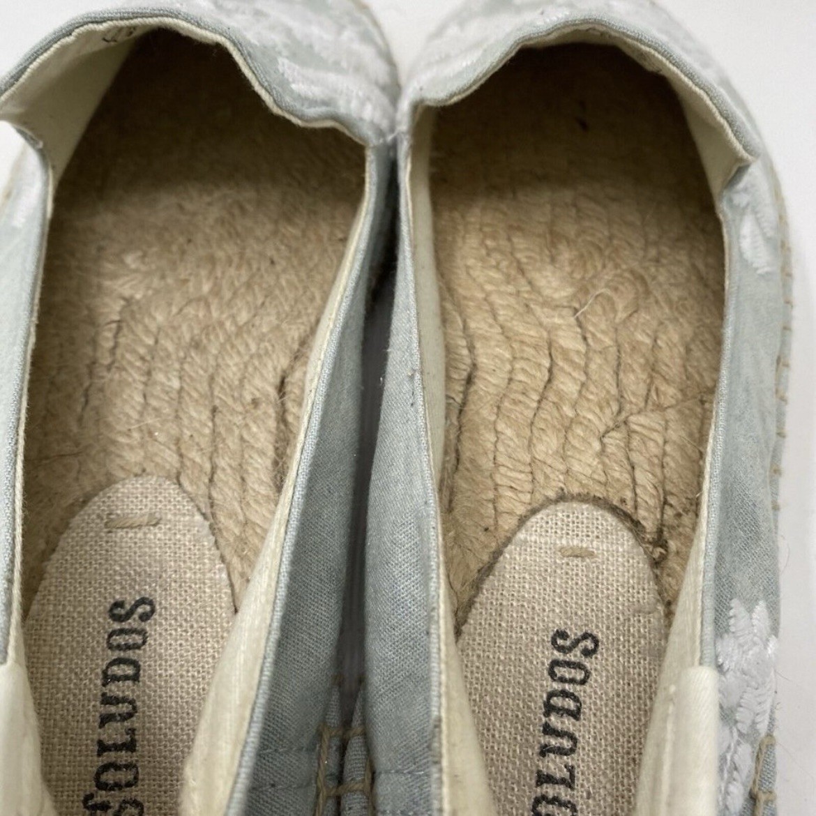 Soludos Platform Espadrilles Smoking Slippers 9 L… - image 8