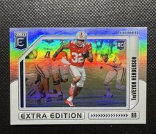 Treveyon Henderson RC /799 Extra edition 2025 Donruss Elite
