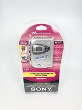 Sony Walkman WM-FX290 Cassette TV Weather AM/FM Digital Tuner NEW