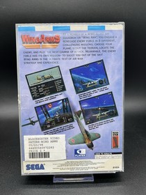 SEGA Saturn - Wing Arms - Complete/CIB w/ Reg Card - Tested
