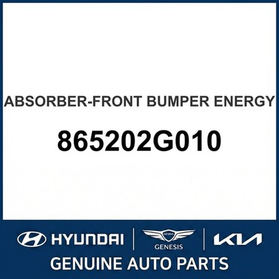 2006-2008 Kia Optima Absorber - Stoßstange vorne Energy OEM Neu 865202G010