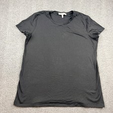 Juicy Couture Women's Black Short Sleeve Crew Neck T-Shirt XL Made in USA