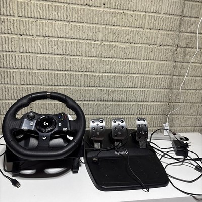 Logitech G920 Racing Wheel - Works Great - Pedals And Wheel