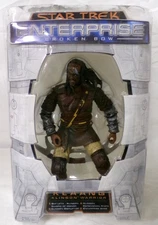 Vintage 2002 Art Asylum Star Trek Enterprise Broken Bow Klingon Klaang 8" Figure