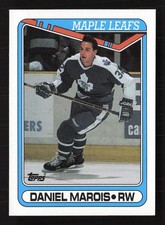 1990-91 Topps #267a Daniel Marois C03