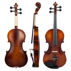 4/4 Electric Violin , Acoustic Violi, free with Case Bow, Maple back,Spruce top