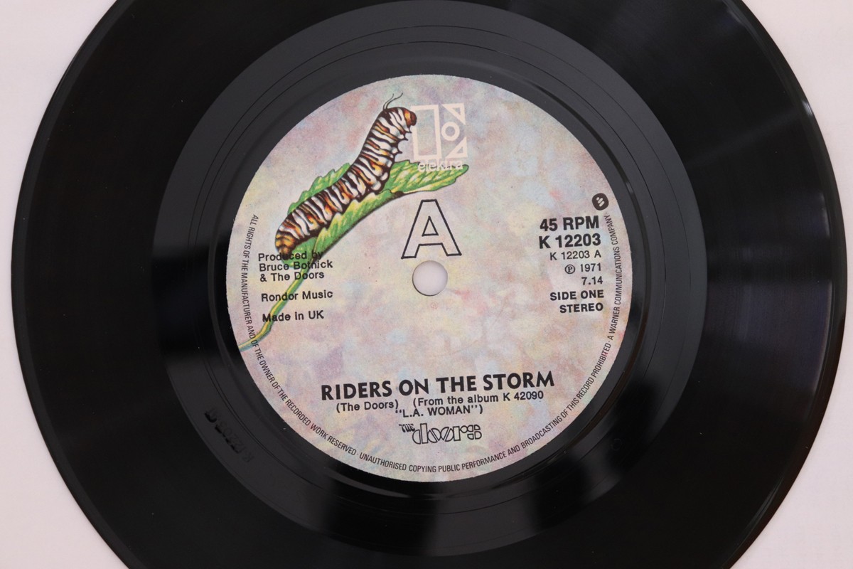 英7” Doors Riders On The Storm / L. A. Woman K12203 ELEKTRA /00080 7 Doors Riders On The Storm / L. A. Woman K12203 Elektra