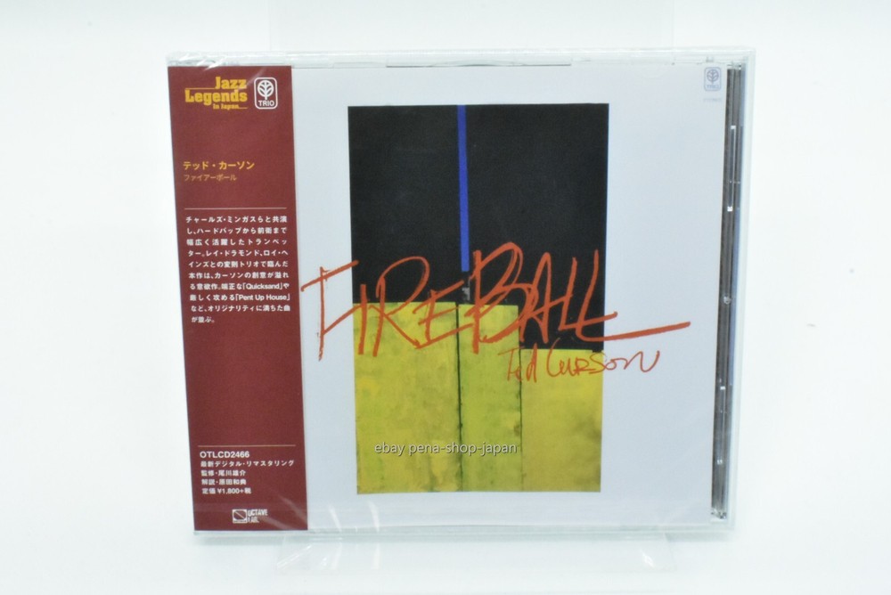 TED CURSON-Fireball-CD Ltd/Ed Remastered Reissue Japan