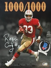 ROGER CRAIG SIGNED SAN FRANCISCO 49ERS 11X14 PHOTO BECKETT COA 2W231118