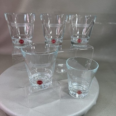 Jameson Irish Whiskey Glasses Set of 4 Limited Edition 8-Oz Low Ball Rocks READ