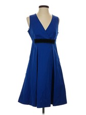 Simply Vera Vera Wang Women Blue Cocktail Dress 4
