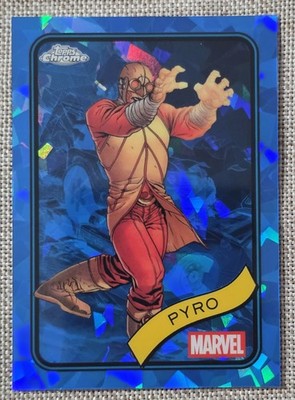 PYRO 2025 Topps Chrome Marvel Sapphire #66 BASE
