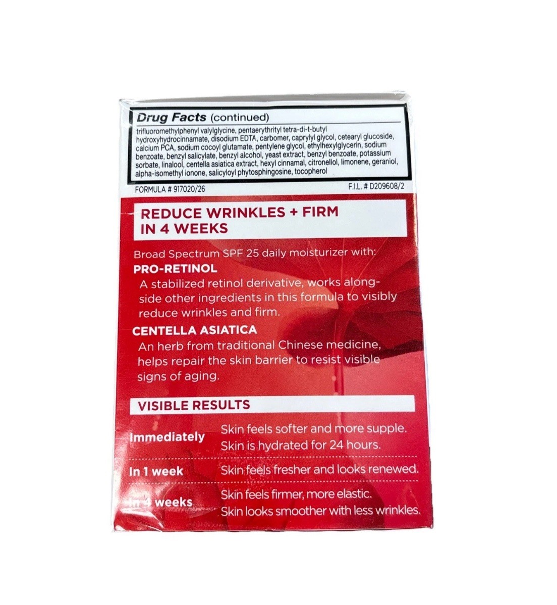 2x L'Oréal Paris Revitalift Anti-Wrinkle + Firming Day Cream SPF 25 1.7 oz