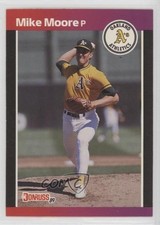 1989 Donruss Traded Mike Moore #T-21 1c4