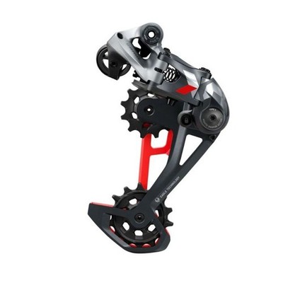 SRAM X01 Eagle Schaltwerk 12-fach, mechanisch, rot, 52T, NEU