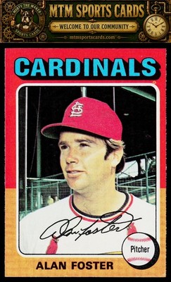 1975 Topps #296 Alan Foster