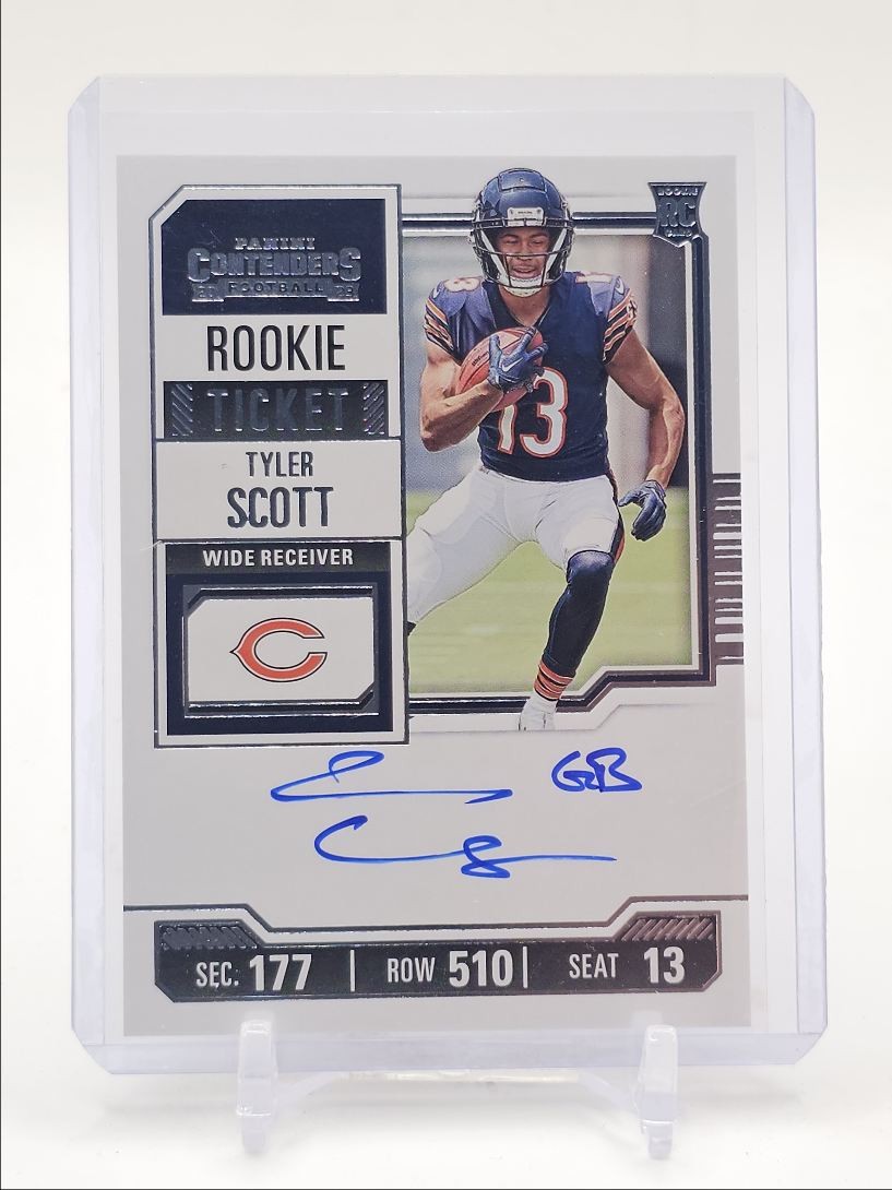 TYLER SCOTT 2023 CONTENDERS ROOKIE TICKET AUTOGRAPH #138 RC AUTO Q6145