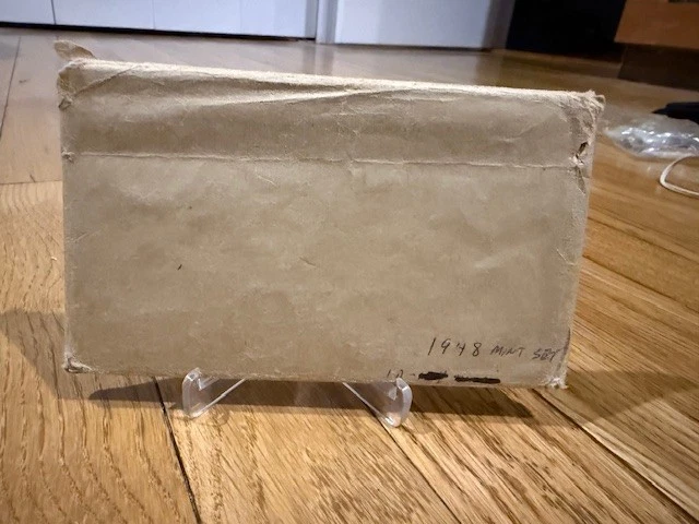 1948 PDS Uncirculated Mint Set 28 Coins Original Packaging Inner Envelope - Image 2 of 4