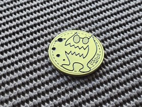 Chu Chu Rocket! Sega Shop UK Coin Medal Excl Rare Promo GENESIS SATURN DREAMCAST
