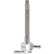 Pingel 1/4 inch NPT Power-Flo Petcock - Hex Body - Aluminum - Inward