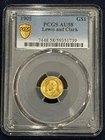 Photo of a 1905 Lewis and Clark Gold Dollar from an eBay listing that sold on Jun 1, 2026