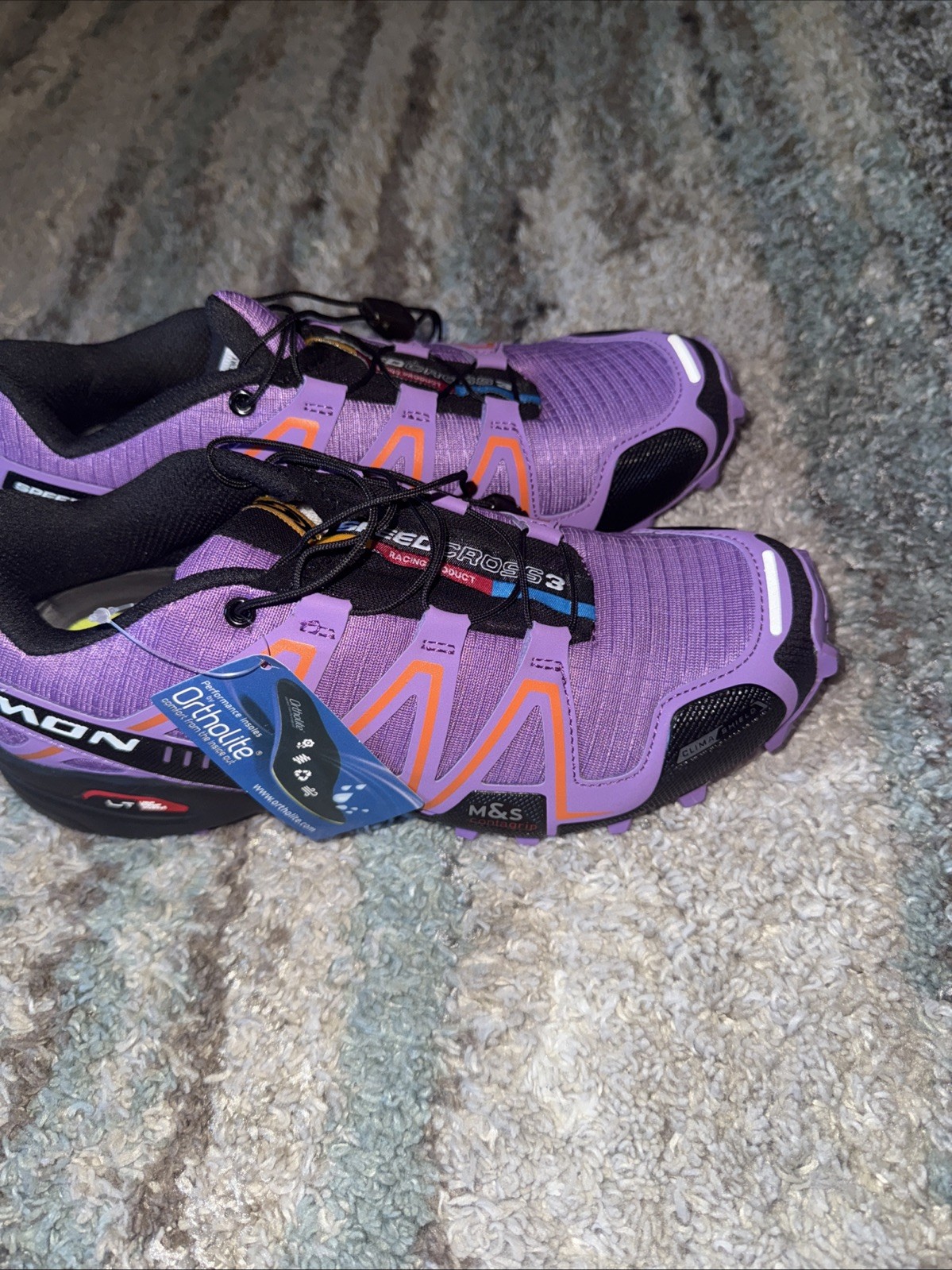 Sneakers Salomon Speedcross 3 donna taglia 8 atletica trail running viola nuove