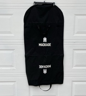 Mackage Black Foldable Travel Garment Carrier NYLON