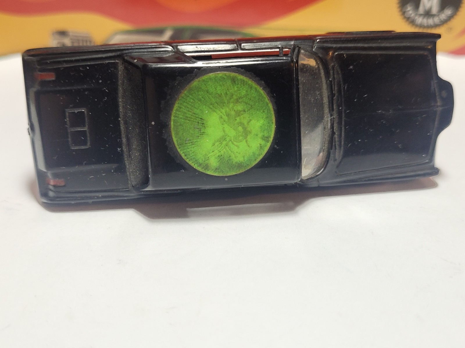 Vintage '60's Aurora Tjet Green Hornet Chrysler Imperia Slot Car  "Black Beauty"