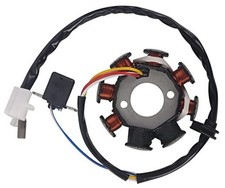 Magneto Ignition Stator 4 wires AC 8 Poles Fits for GY6 engine 50cc 80cc 100cc