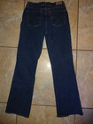Levi's 512 Perfectly Slimming Bootcut Women's Blue Jeans 8M 29x32 Blue Denim — photo 9