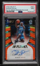 2020 Select FOTL Neon Orange Pulsar Prizm 17/30 Baron Davis PSA 9 MINT Auto 14t3