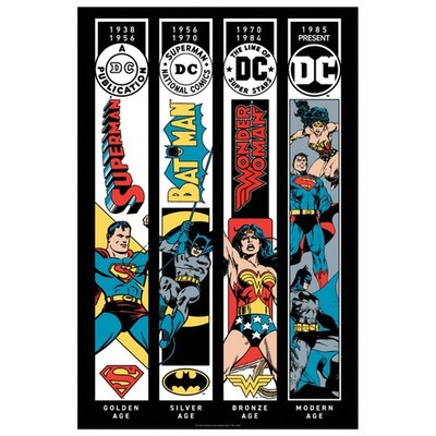 DC COMICS KUNSTDRUCK ALTER LIMITIERTE AUFLAGE 42 X 30 cm - NEU/VERSIEGELT - KOSTENLOSER VERSAND IN UK