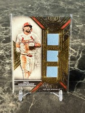 2025 Topps Tier One Paul Goldschmidt Triple Relics 086/149 #T1TR-PG Cardinals