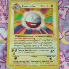 Electrode [1st Edition] #21 Precios | Pokemon Base Set | Tarjetas de Pokemon