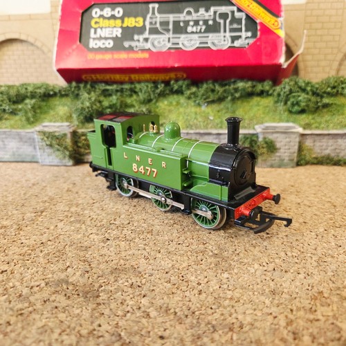 HORNBY RAILWAYS SPUR OO R252 KLASSE J83 L.N.E.R.  8477 APFELGRÜN VERSANDKOSTENFREI | Condition: Used