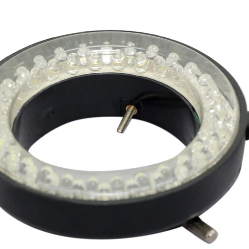 60 LED Adjustable Ring Light Illuminator Lamp for Stereo Zoom Microscope Set NEW - Picture 5 of 15