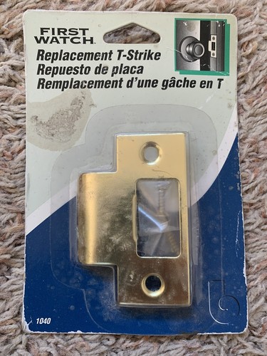 BELWITH First Watch REPLACEMENT T-STRIKE! 1040, 2 3/4" x 1 1/8" BRAND NEW Sealed