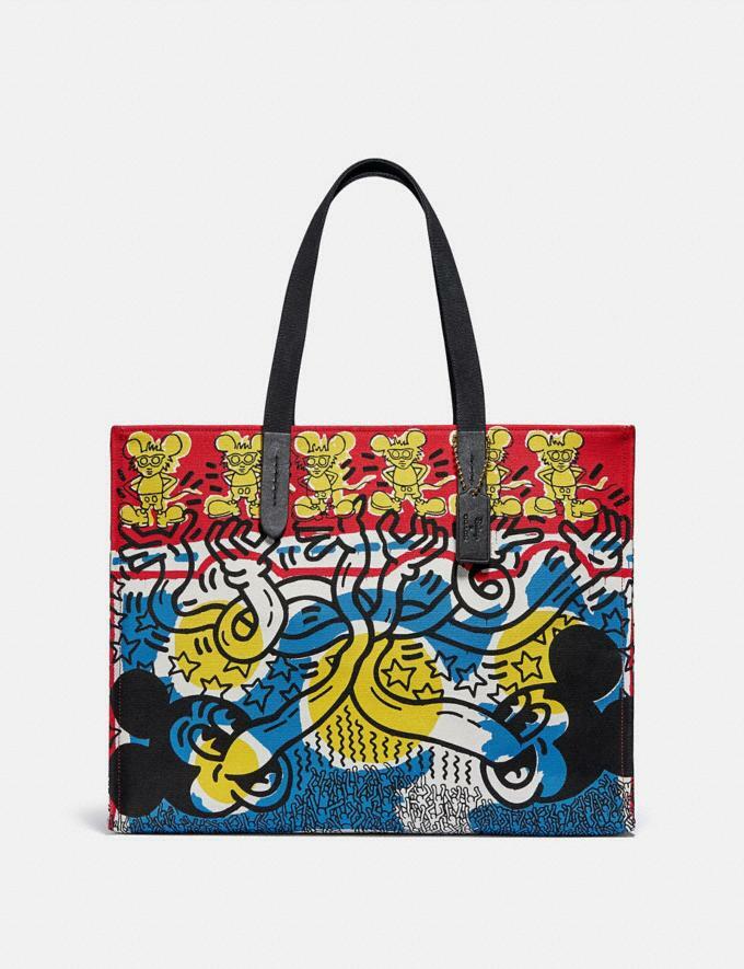 Coach  2941 x Disney Keith Haring Canvas Tote NWT! SOLD OUT IN STORES