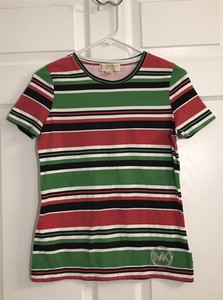 michael kors t shirt womens green