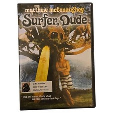 Surfer Dude DVD Comedy Movie Matthew McConaughey Woody Harrelson Willie Nelson