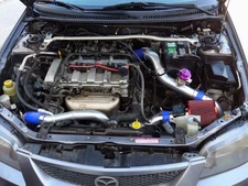 CXRacing 3" Cold Intake Pipe Air Filter Kit for 03 Mazdaspeed Protege 2.0L Turbo